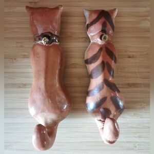 Vintage Cat Wall Hooks